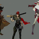 Early concepts for Overwatch’s newest hero, Ashe